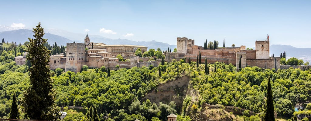 Bilety wstępu do Alhambry i Pałaców Nasrydów z pominięciem kolejki i oficjalną wycieczką z przewodnikiem