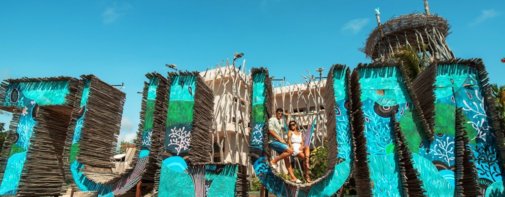 Photoshoot de Tulum et des musées avec visite du Beach Club
