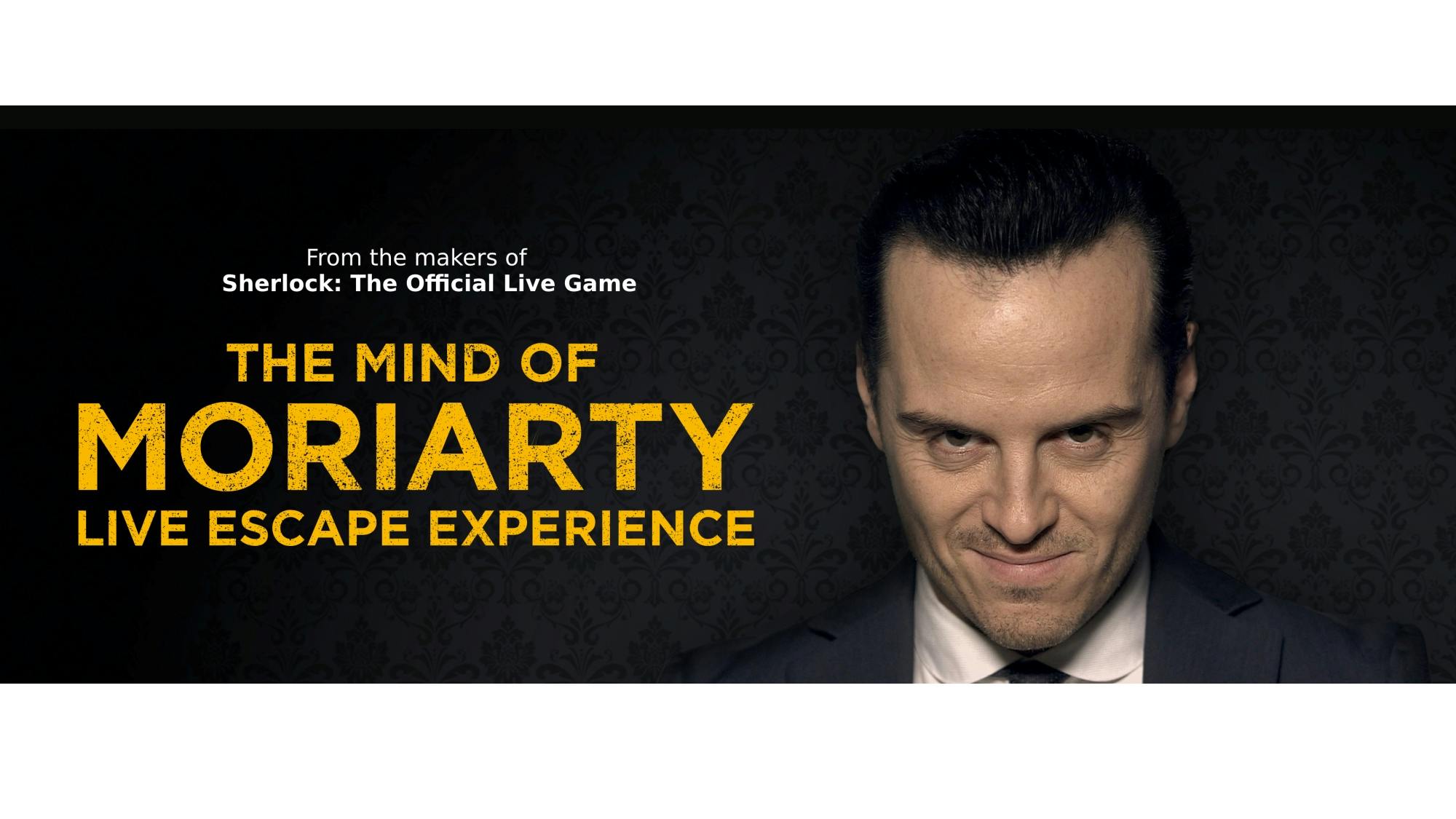 The Mind of Moriarty, live escape experience with a small group