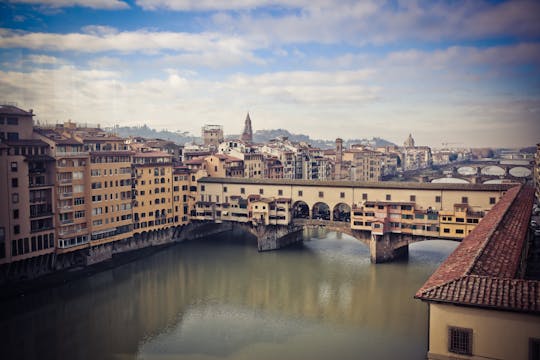 Visite de Florence en train à grande vitesse au départ de Rome, y compris les billets pour les Offices