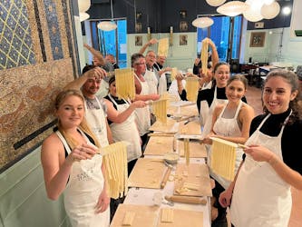 Cours de cuisine italienne sur les glaces et les pâtes à Rome