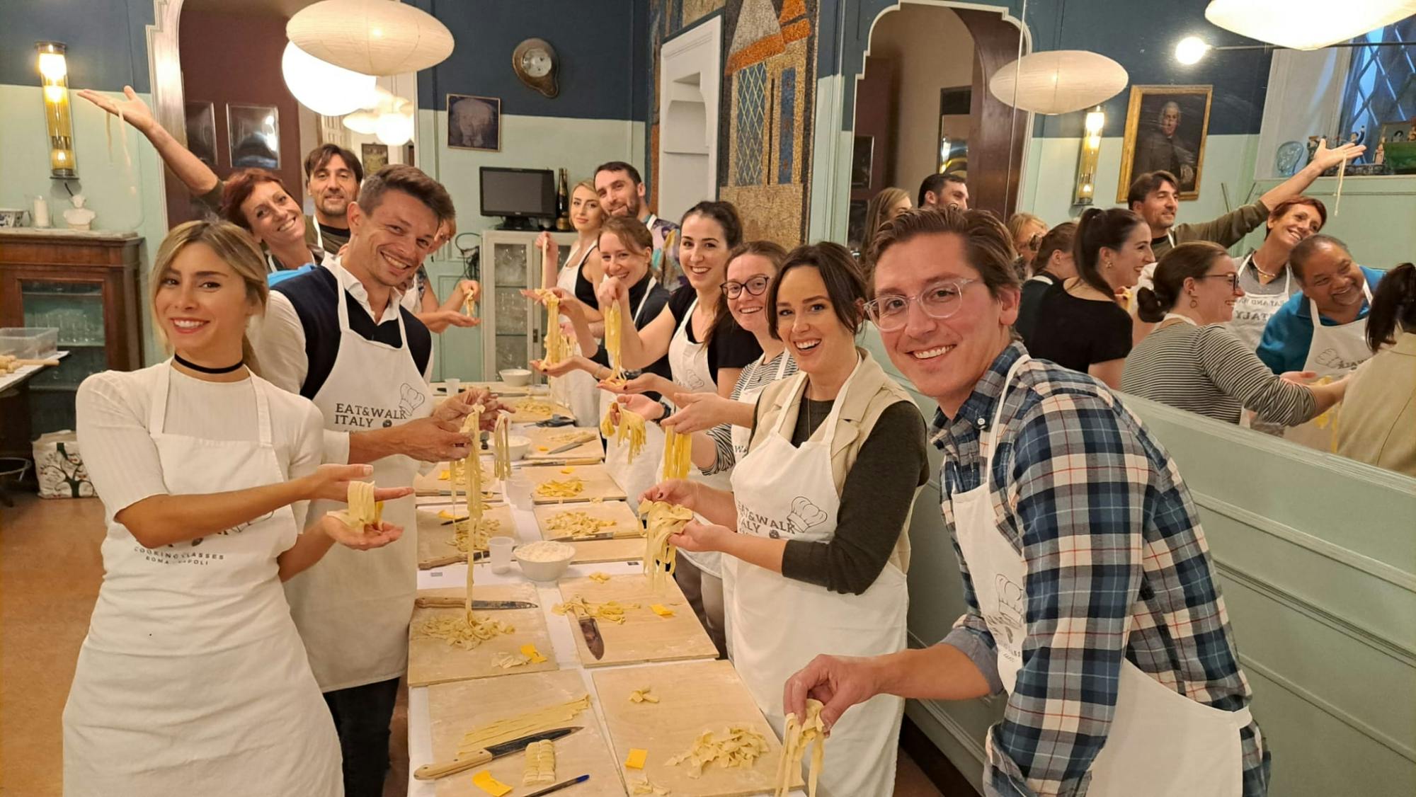 Fettucine, Ravioli and Tiramisù Cooking Class
