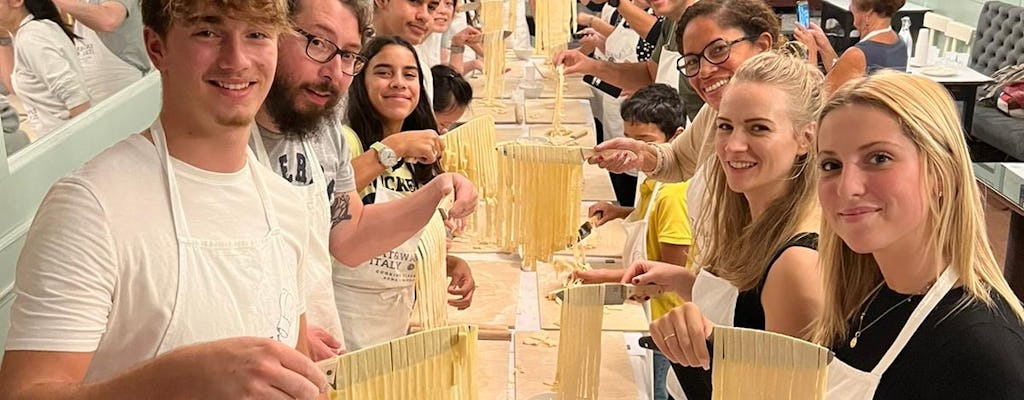 Pasta cooking class in Rome