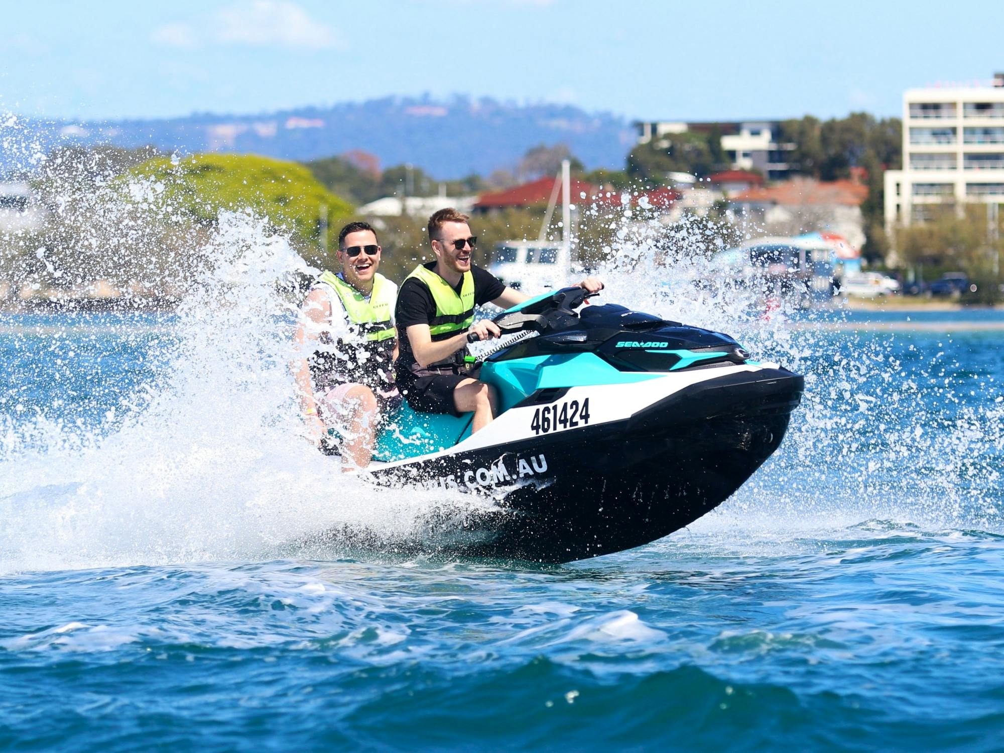 Safari in moto d'acqua di 1 ora nella Gold Coast