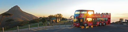 Tour en bus au coucher du soleil au Cap