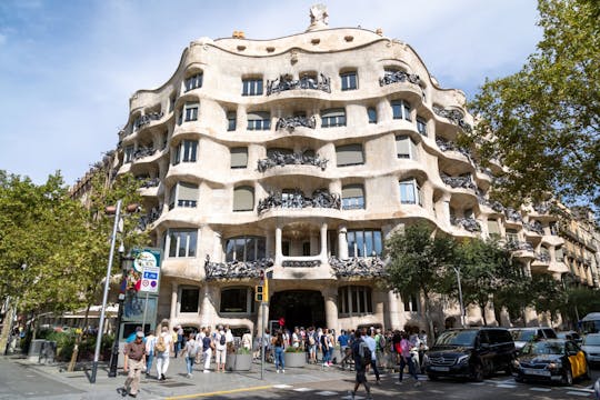Guided morning tour of La Pedrera and optional Casa Batlló ticket
