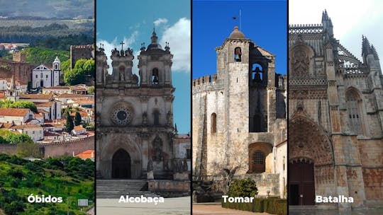 Reise von Coimbra nach Lissabon mit Besuch in Tomar, Batalha, Alcobaça und Óbidos