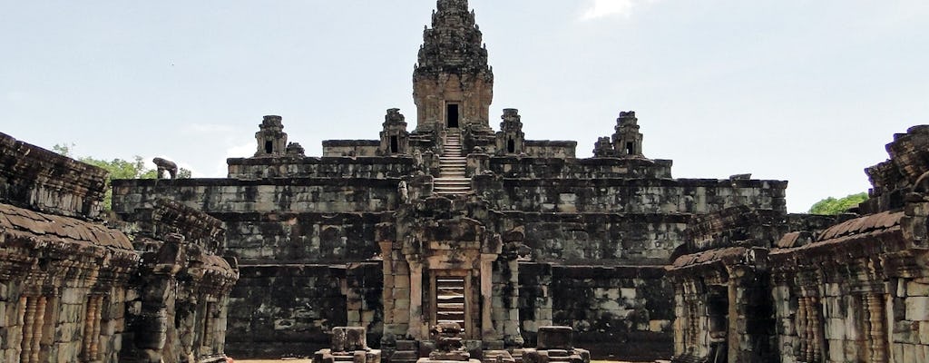 Excursão privada de meio dia ao templo do grupo Roluos perto de Siem Reap