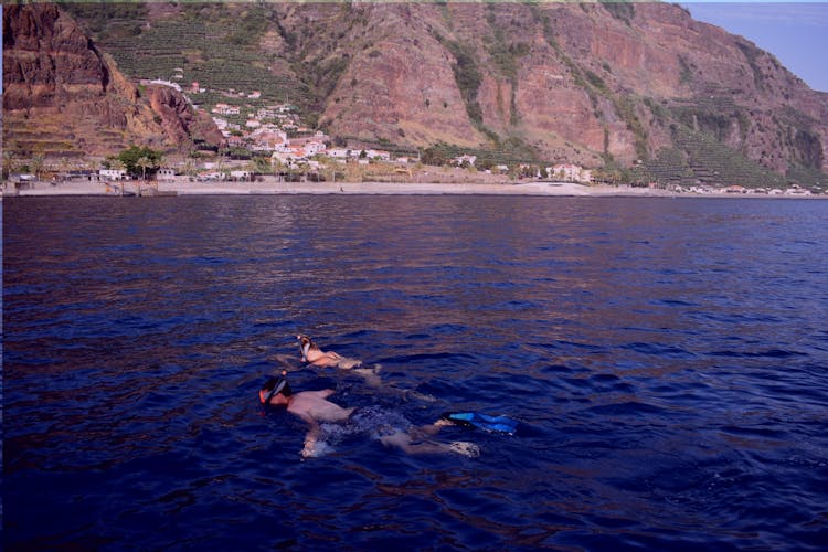 Private sunset cruise  and snorkeling from Madeira