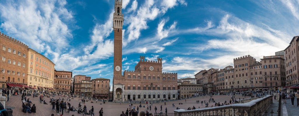 Ausflug nach Siena, San Gimignano und Monteriggioni ab Florenz