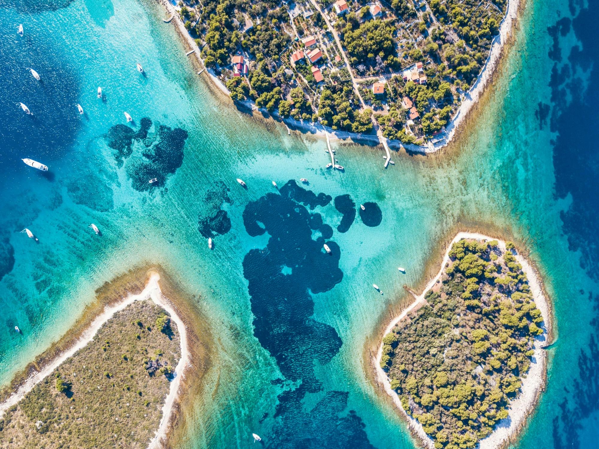 Prywatna wycieczka do Trogiru, Błękitnej Laguny i Solty ze Splitu