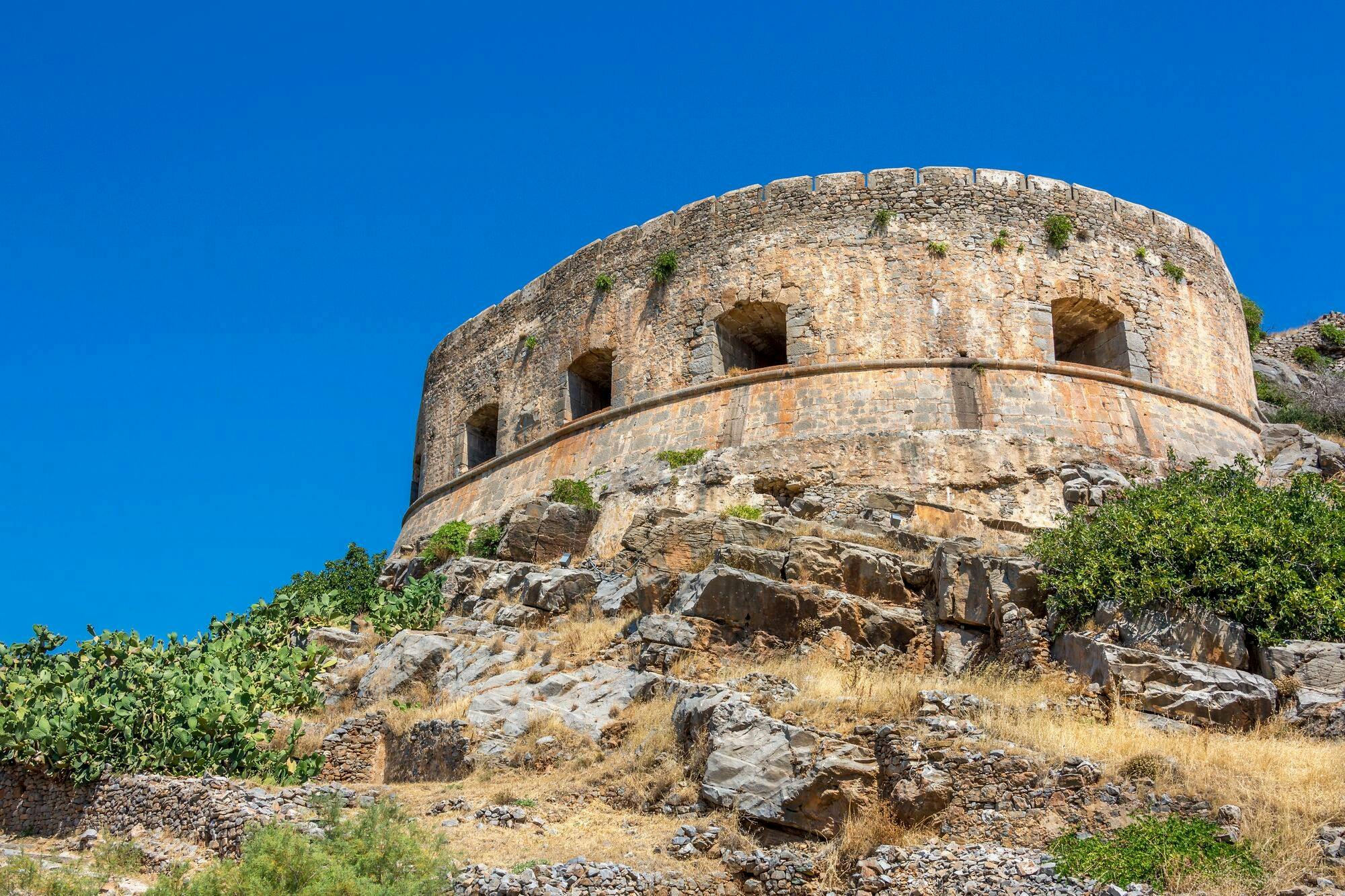 Spinalonga Island Tour with Olive Oil Factory and Local Lunch