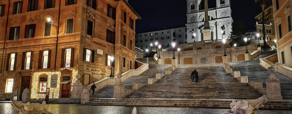 Tour en voiture privée de Rome de nuit