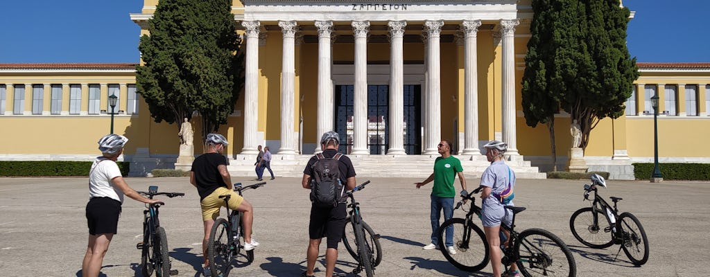 Passeio panorâmico de bicicleta elétrica em Atenas