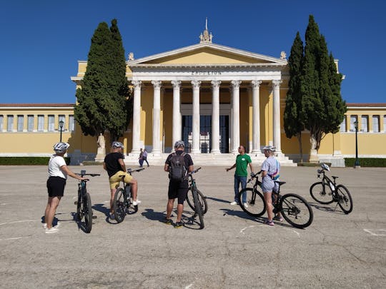 Visite panoramique d'Athènes en vélo électrique