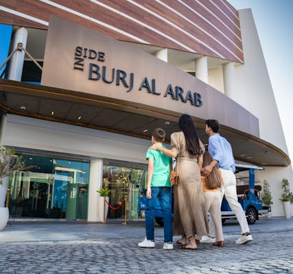 Tour del Burj al Arab con opzione cibi e bevande all'UMA Lounge