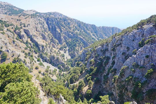 Randonnée pédestre aux gorges d'Imbros