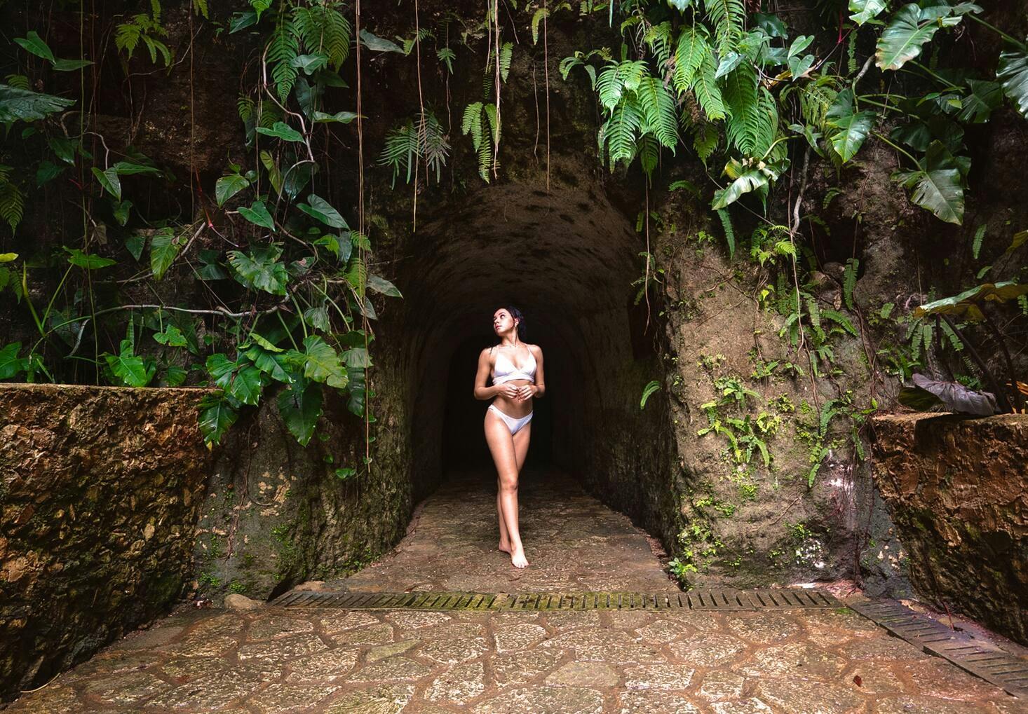 Entrada al Cenote Tsukan