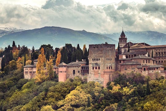 Visite de l'Alhambra et des palais nasrides au départ de Malaga