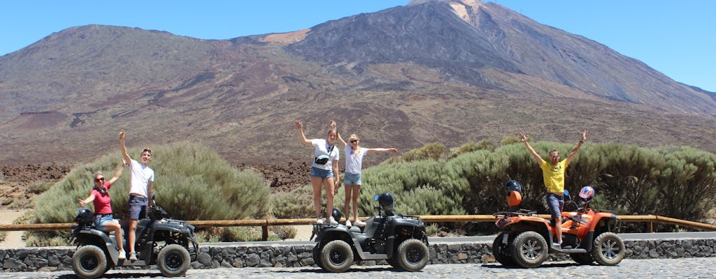 Visita guiada en quad al parque nacional del Teide desde la zona A