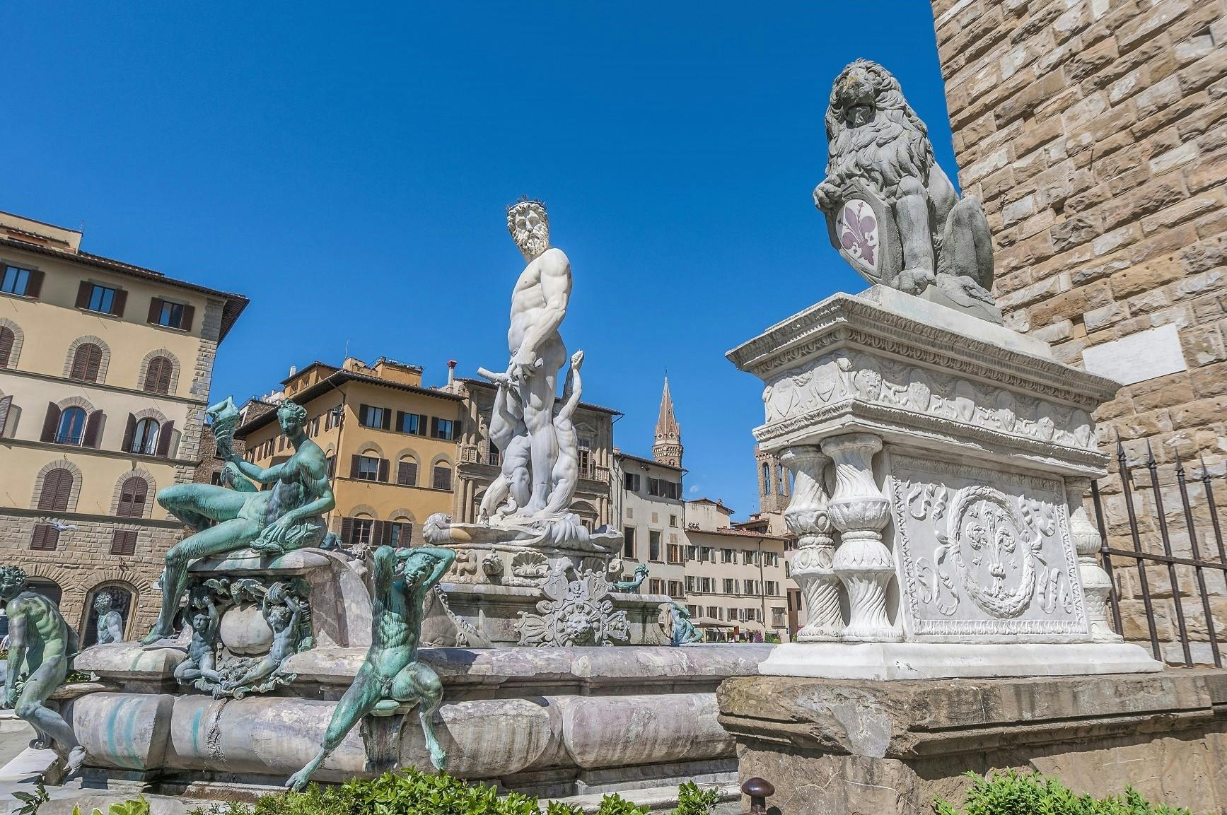 Visita renascentista e medieval de Florença com Accademia e Uffizi