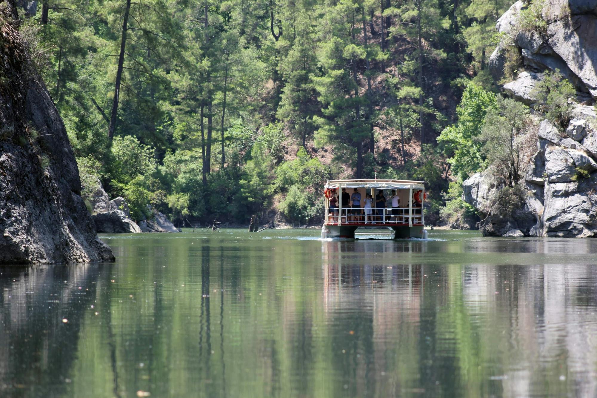 Lake Karacaören Boat Cruise & Visit to Karatas Cave