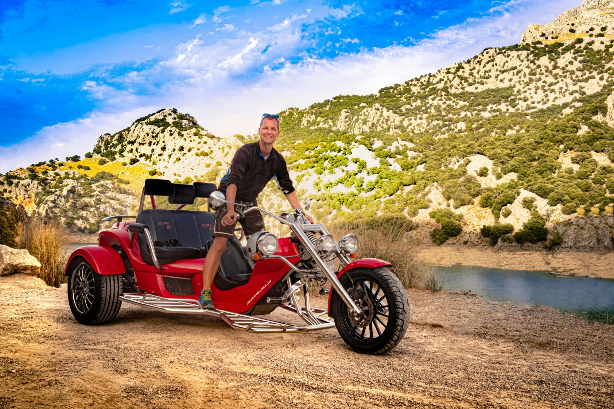 Tramuntana Mountains & Palma Motor Trike Tour with Transfer