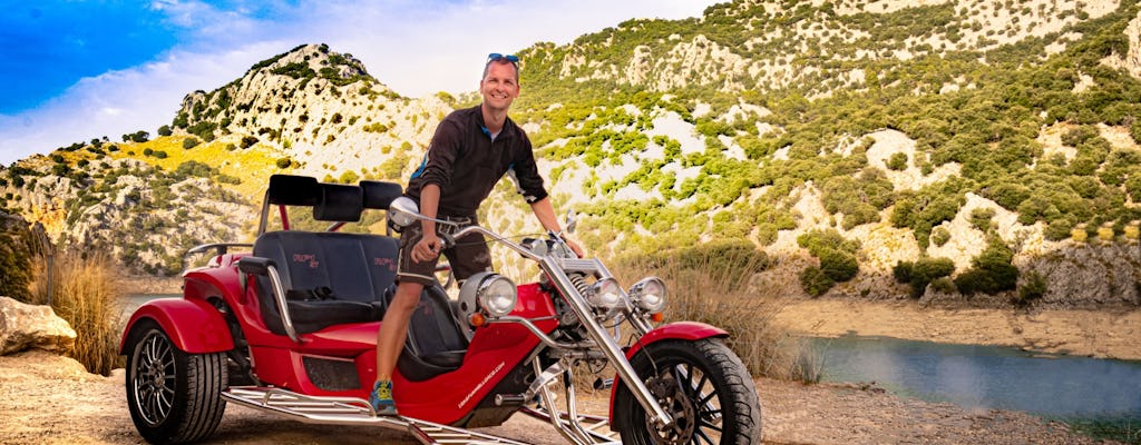 Tramuntana-Gebirge und Palma Trike Motorradtour mit Transfer