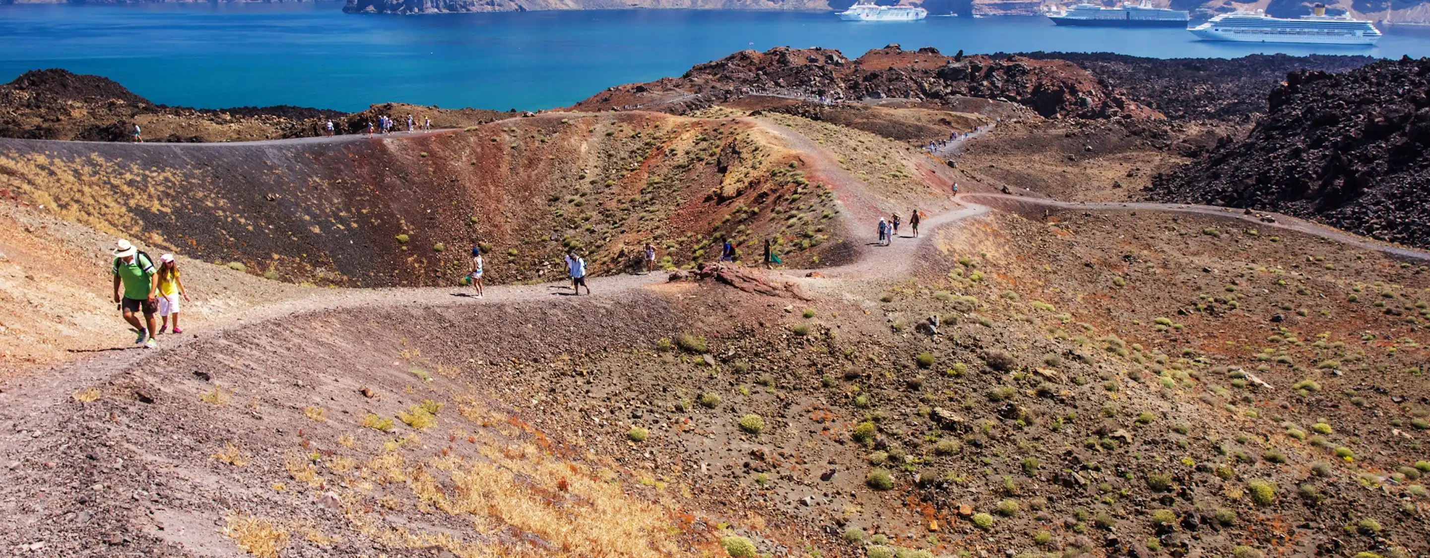 Santorini Volcano