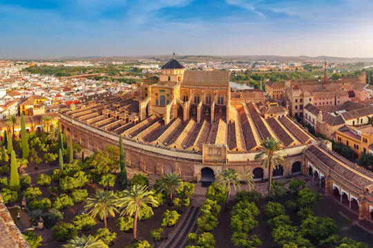 Córdoba e sua Mesquita desde Málaga