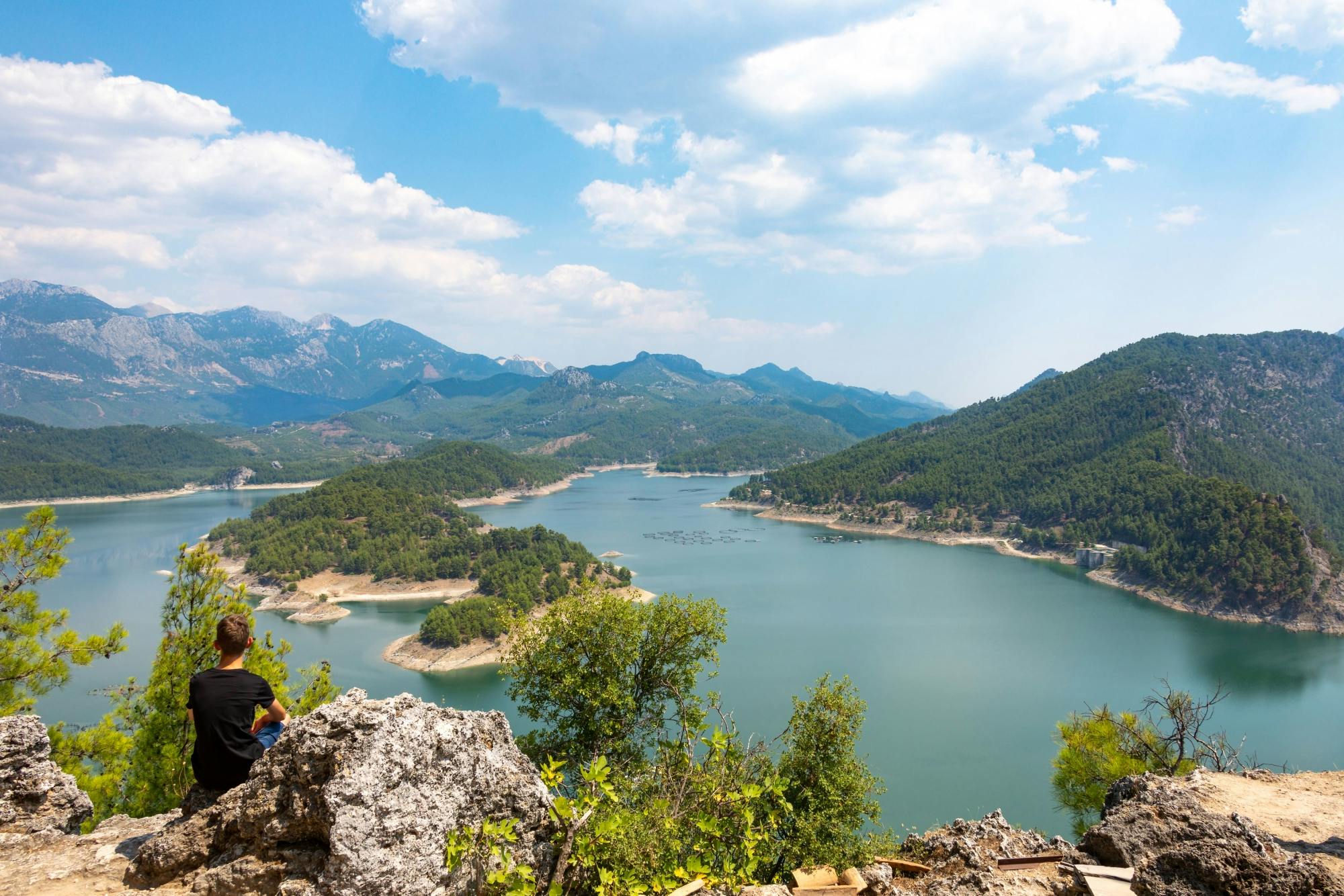 Lake Karacaören Boat Cruise & Visit to Karatas Cave
