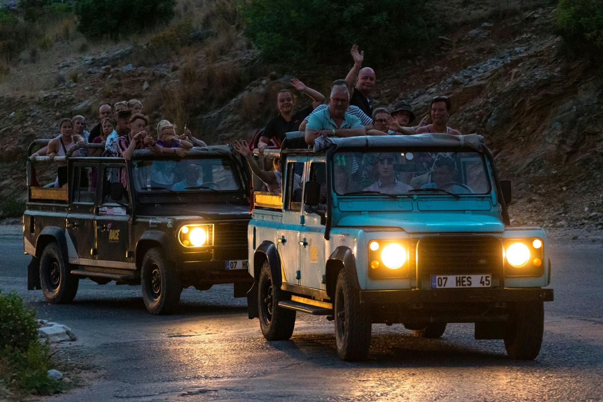 Alanya Evening Safari with Dinner