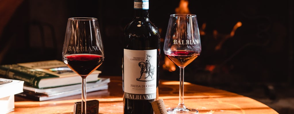Zwiedzanie historycznej winnicy i degustacja rzadkiego wina z Piemontu