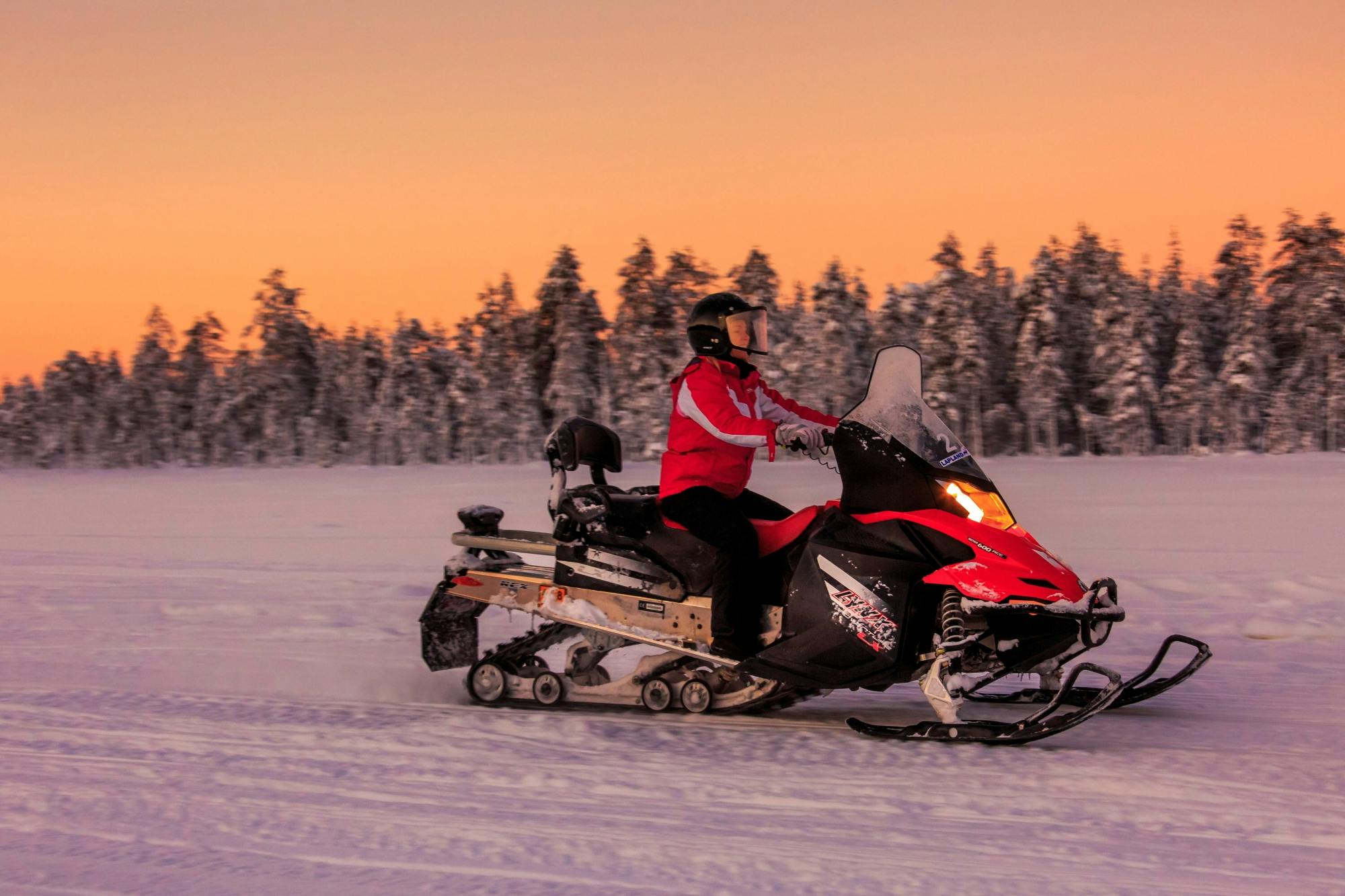 Kuusamo Snowmobile Day Tour