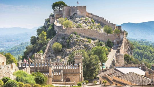 Visite des villes de montagne valenciennes: Xàtiva et Anna de Benidorm