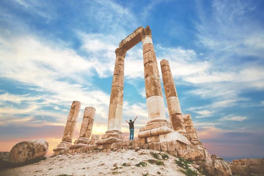 Tour privado de medio día por la antigua y moderna Amman