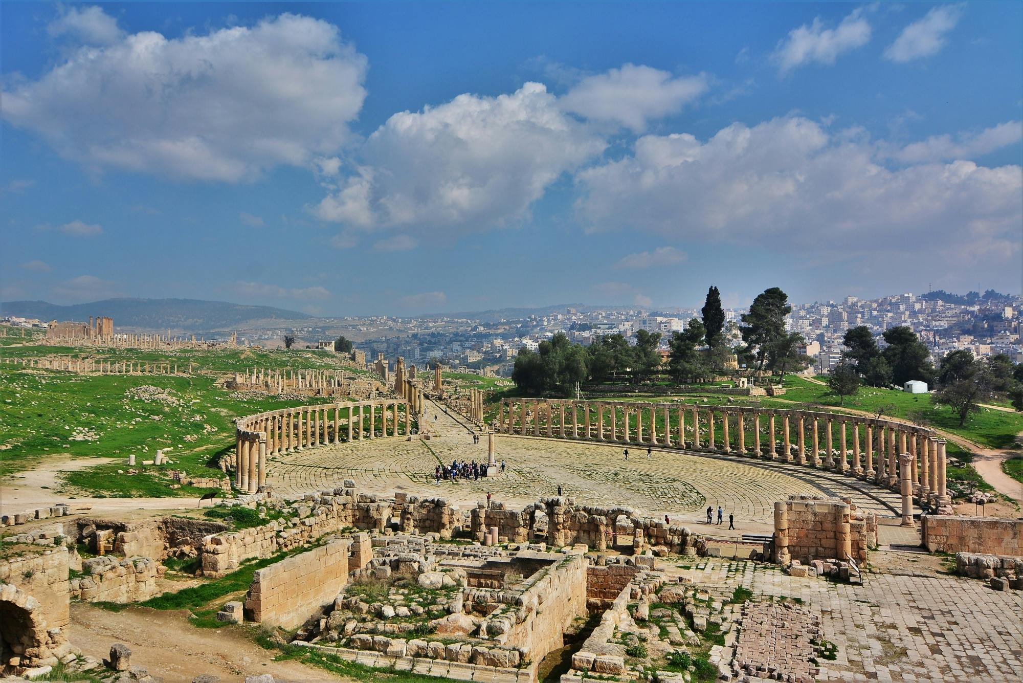 Visite de la ville d'Amman avec visite de l'ancienne ville de Jerash