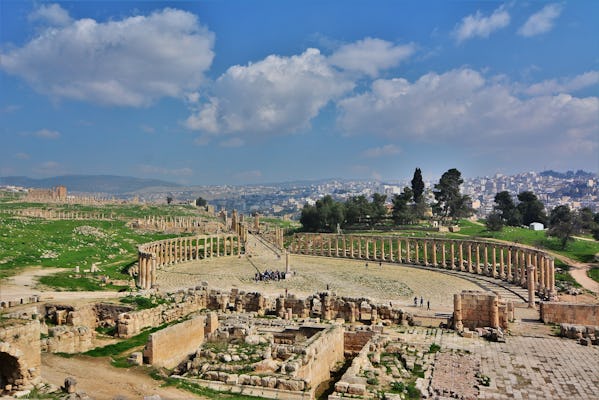 Visite de la ville d'Amman avec visite de l'ancienne ville de Jerash