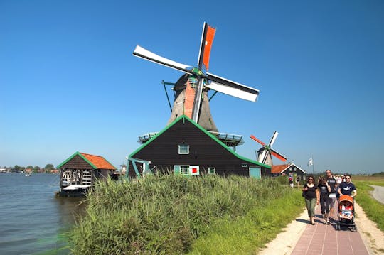 Volendam, Edam en windmolens begeleide tocht vanuit Amsterdam