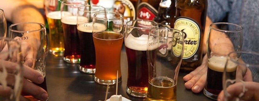 Czech beer tasting experience in Prague