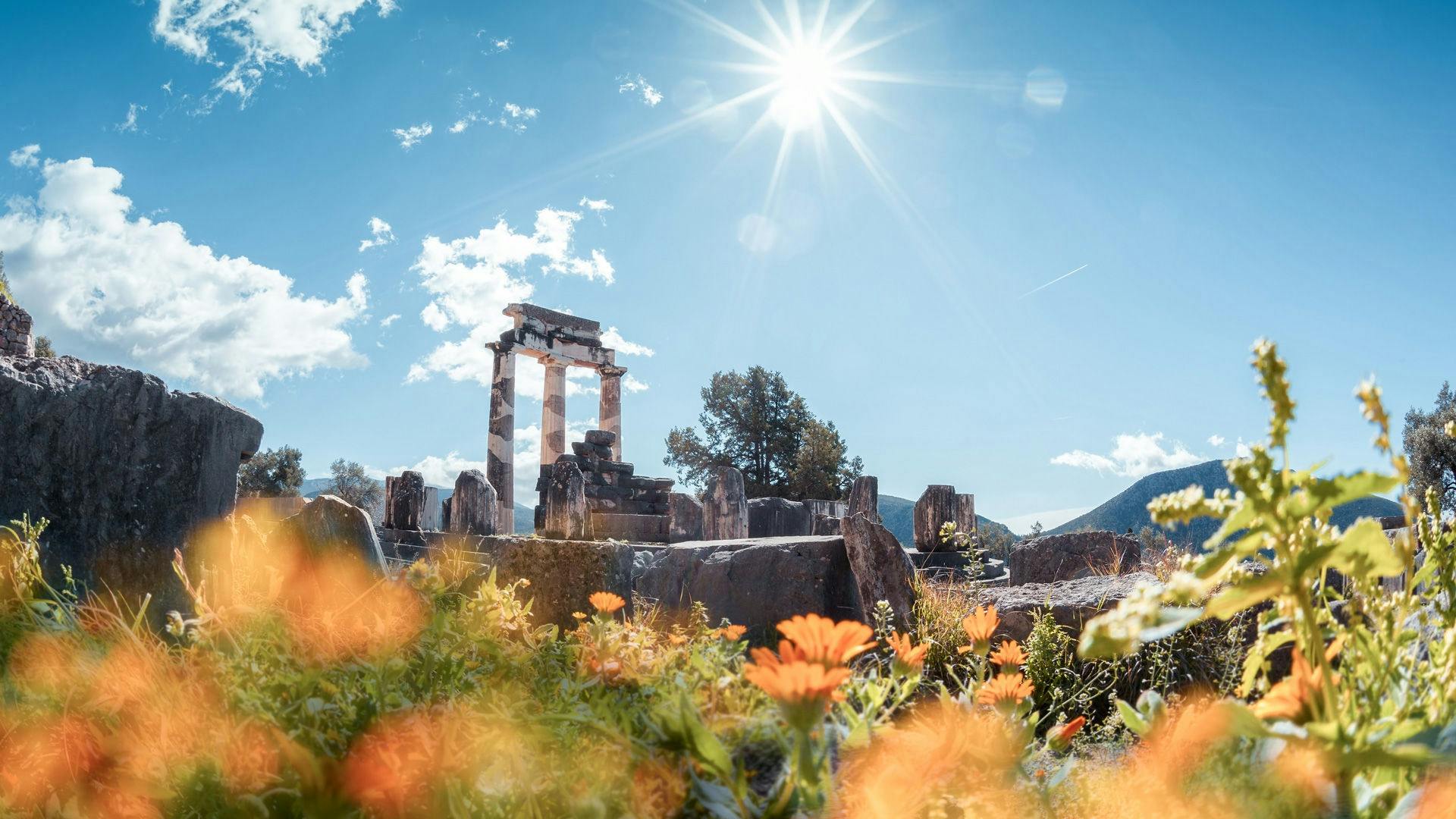 Visita guidata di Delfi e delle Termopili da Atene