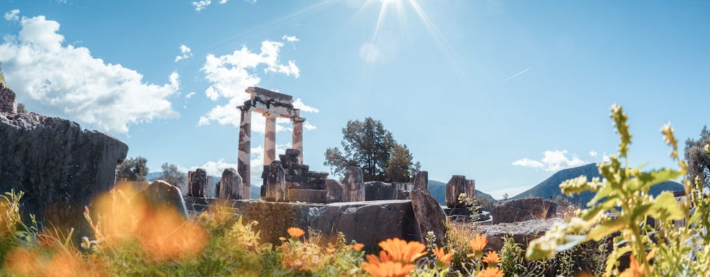 Visita guiada a Delfos e Termópilas saindo de Atenas