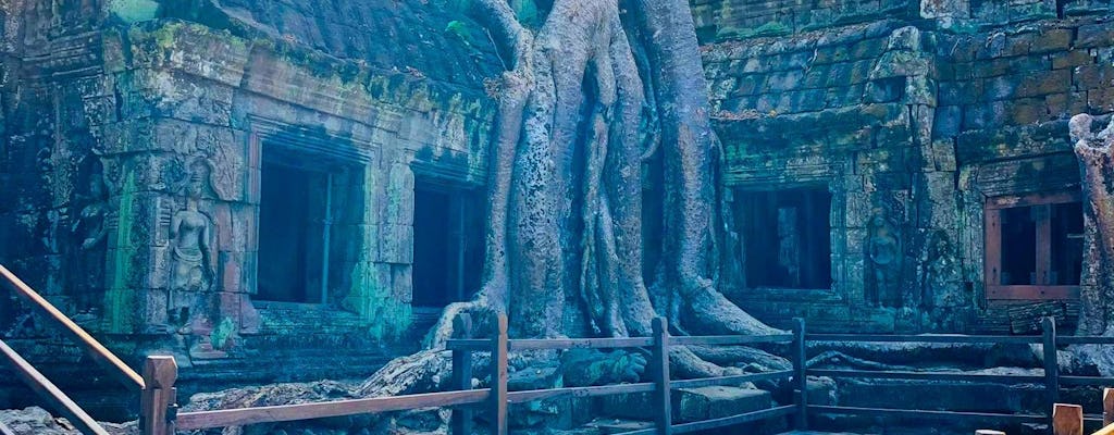 Siem Reap 4-hour private car charter to Angkor Wat, Bayon and Ta phrom
