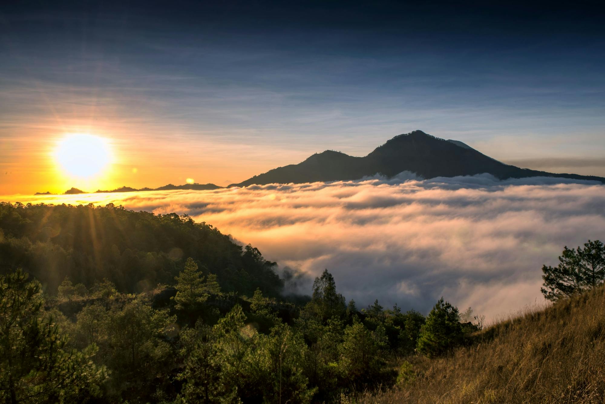 Mount Batur Zonsopgang Privé Wandeling met Toya Bungkah