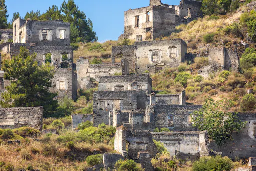 Kayakoy Ghost Town Tour and Mount Babadag Cable Car