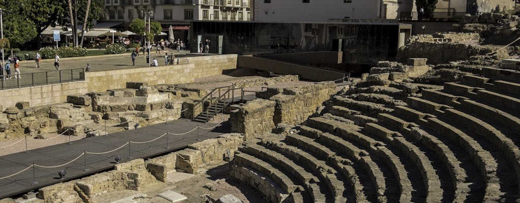 Visite guidée de Malaga avec billets pour l'Alcazaba, le théâtre romain et la cathédrale