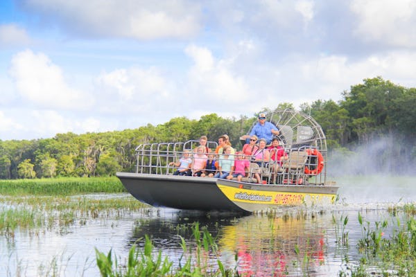 Tour di un'ora delle Everglades e combinazione di Safari Park