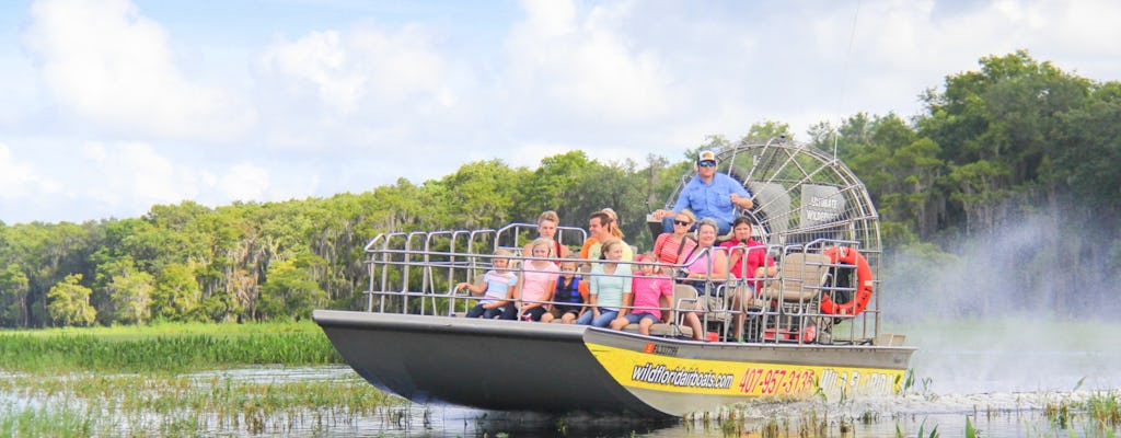 One-hour Everglades tour and Safari park combo