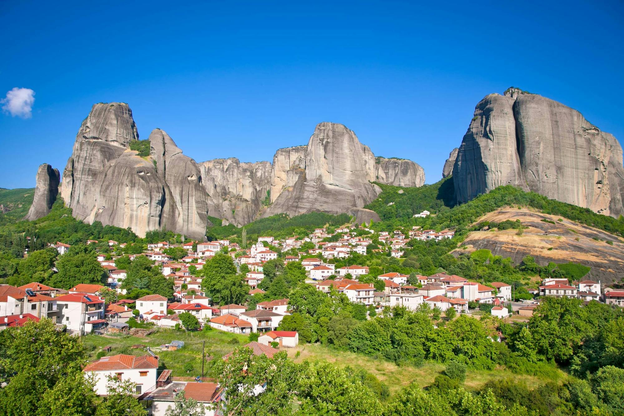 Meteora Monasteries Tour from Corfu with Local Lunch