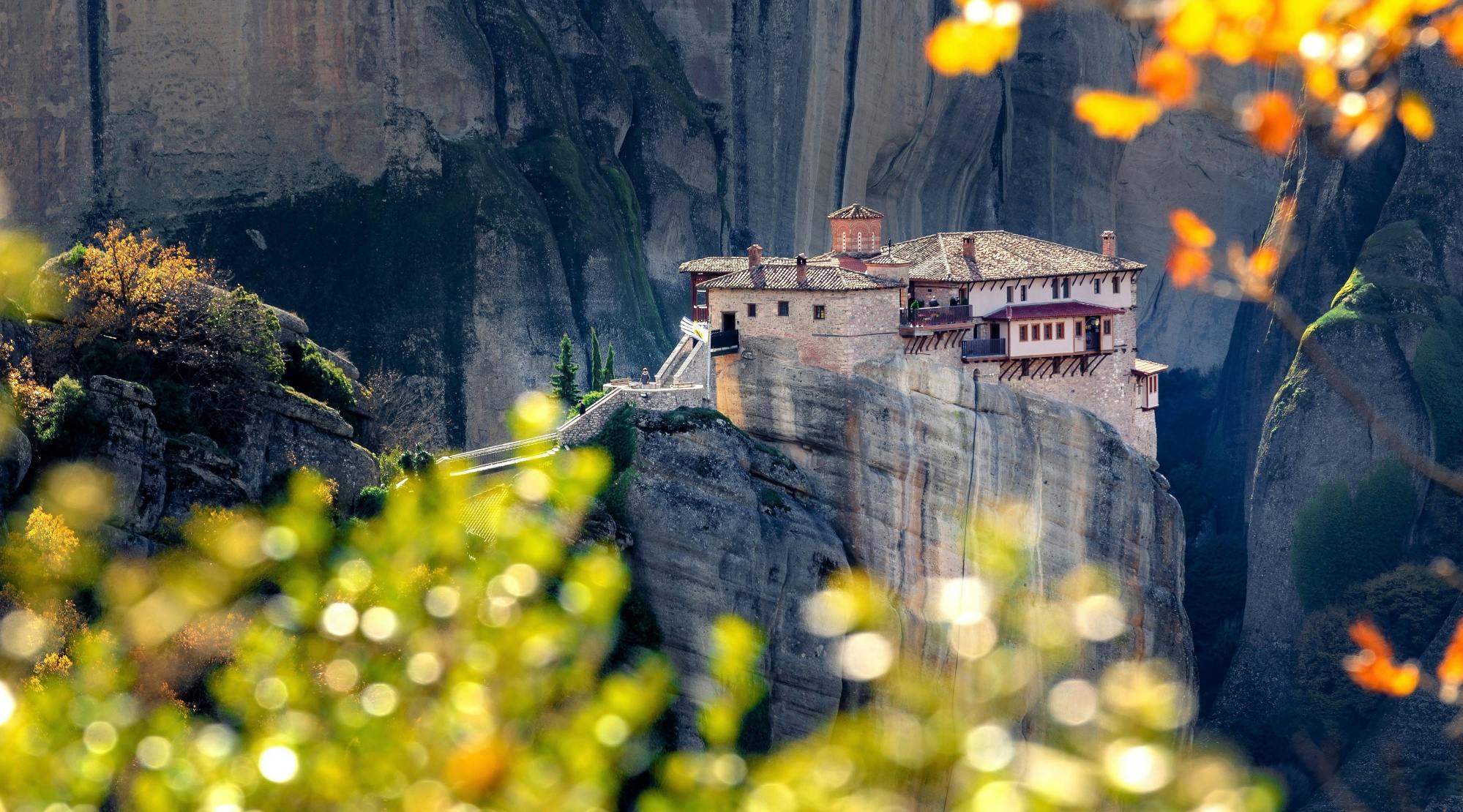 Meteora Monasteries Tour from Corfu with Local Lunch